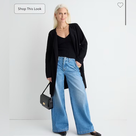 J. Crew Sweaters - NWT J.Crew Juliette Collarless Sweater-Blazer
